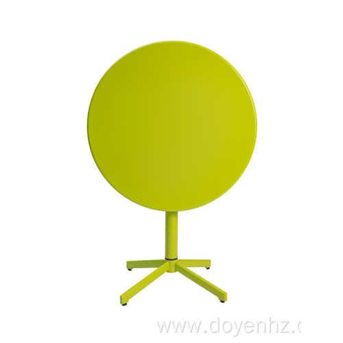 76cm Metal Round Folding Table